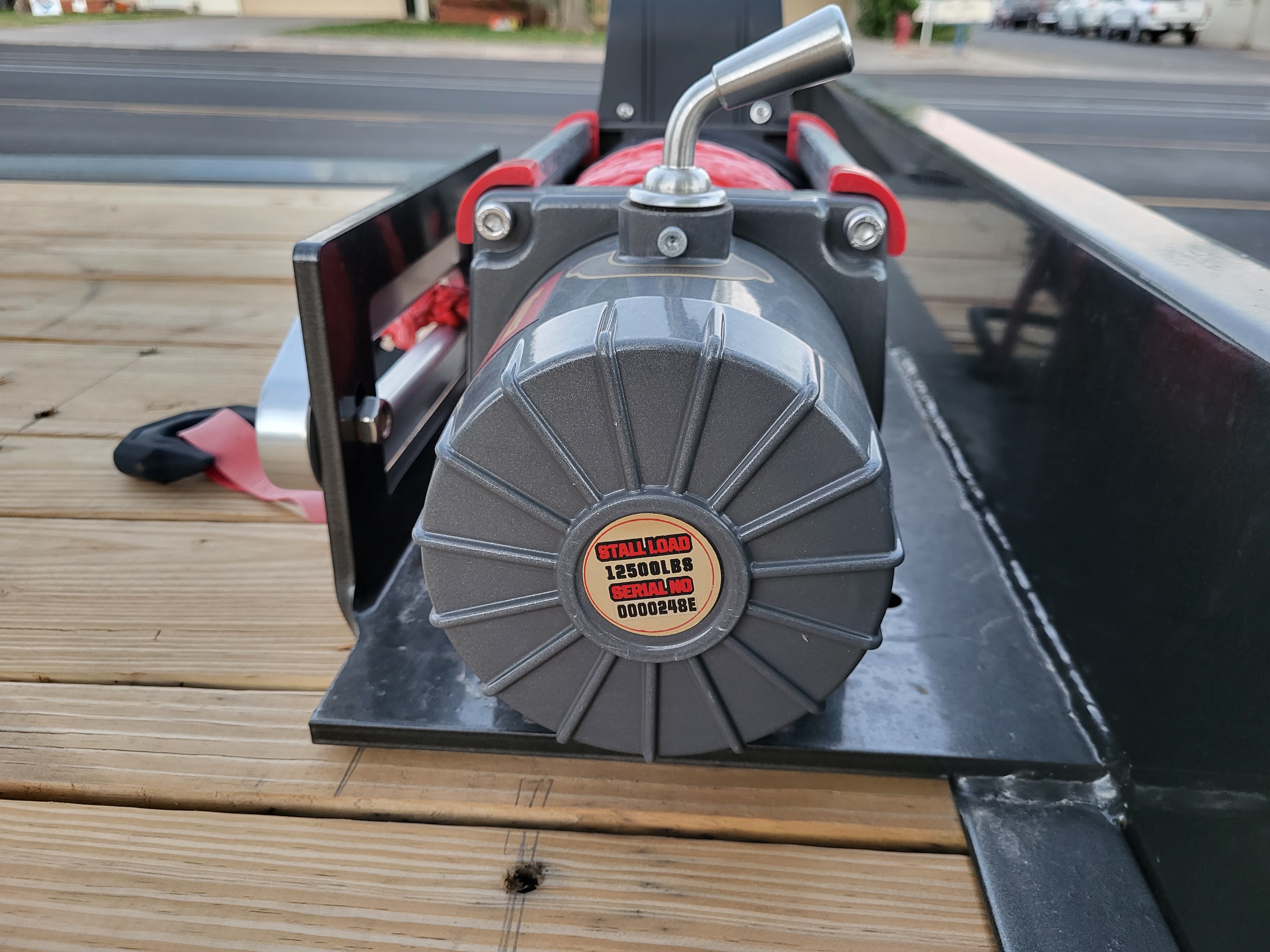 Rent the MAXXD 8' x 24" Flatbed trailer, Equipment Hauler Red Rock